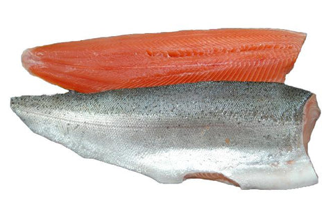 Fish - 4 x 6-7oz  boneless skin on freshwater Rainbow Trout fillets