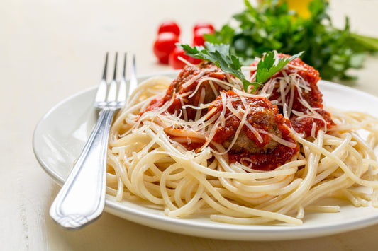 Veal meatballs in tomato sauce, 30g ea, 1kg bag