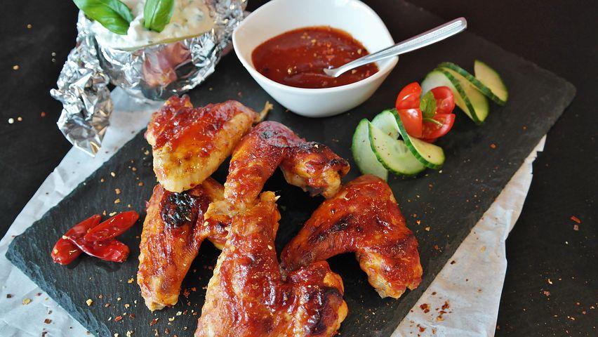 Chicken - 4kg of air-chilled chicken wings, IQF