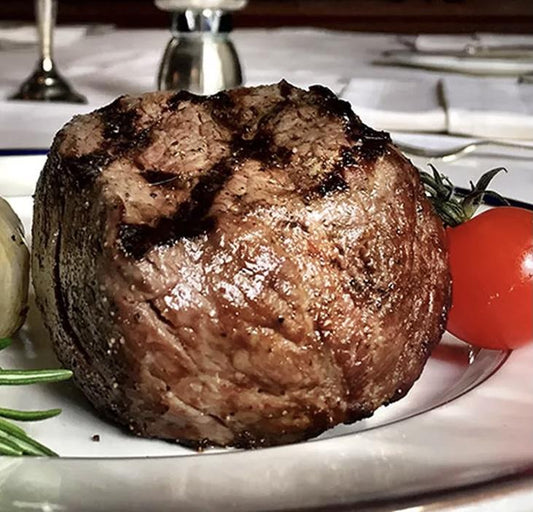 2 x 8oz AAA Black Angus grass-fed Top Sirloin Baseball Steaks