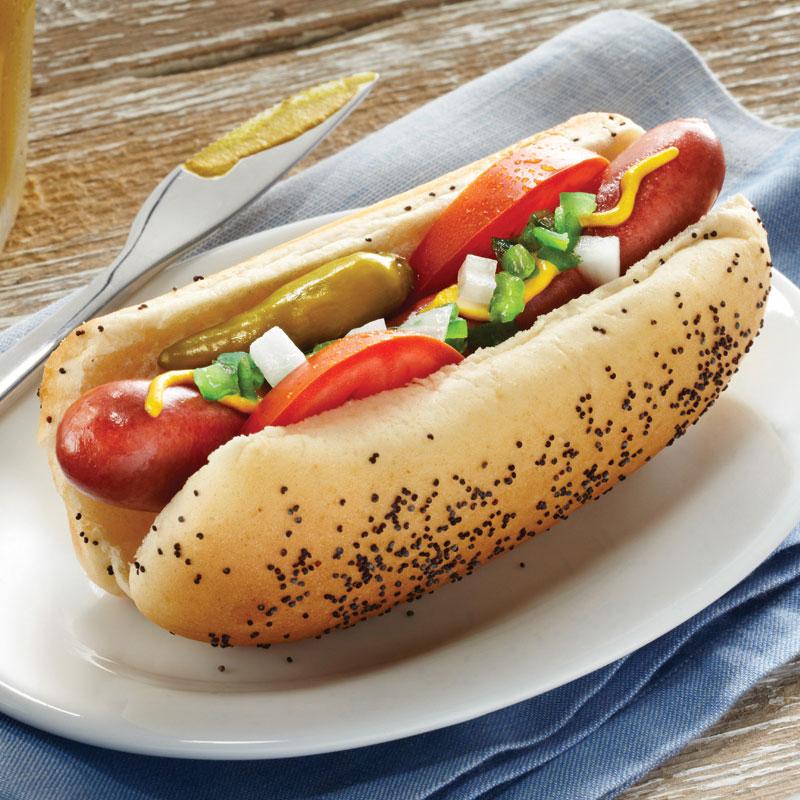 25 Jumbo all-beef Frankfurters