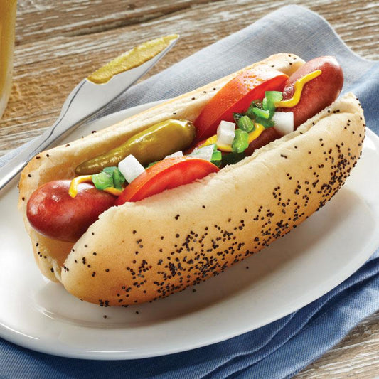 25 Jumbo all-beef Frankfurters